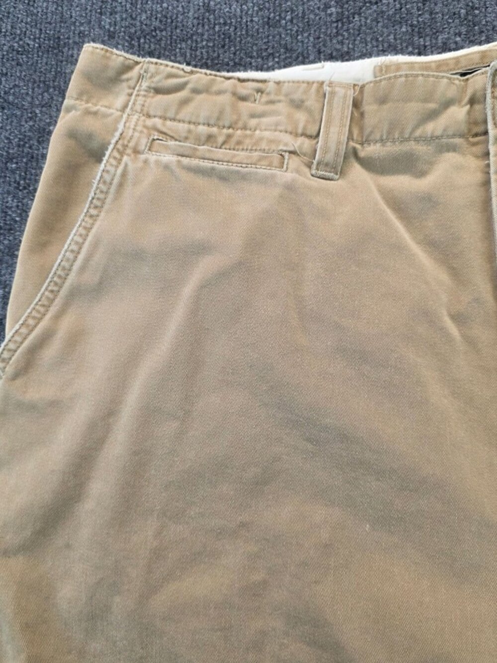Polo Jeans Co. Ralph Lauren Denim Shorts 38 Beige Streetwear Casual Retro - Picture 2 of 9
